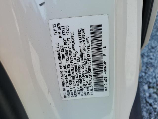 2016 HONDA ODYSSEY SE - 5FNRL5H33GB051918
