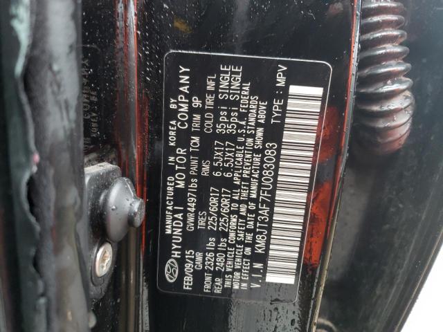 2015 HYUNDAI TUCSON GLS - KM8JT3AF7FU083083