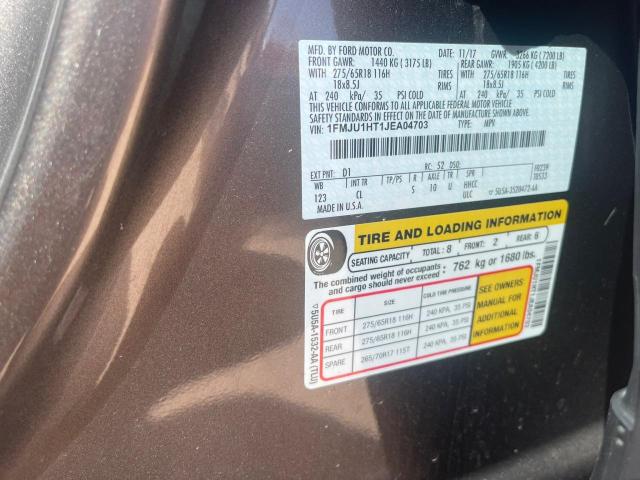 1FMJU1HT1JEA04703 Ford Expedition Xlt