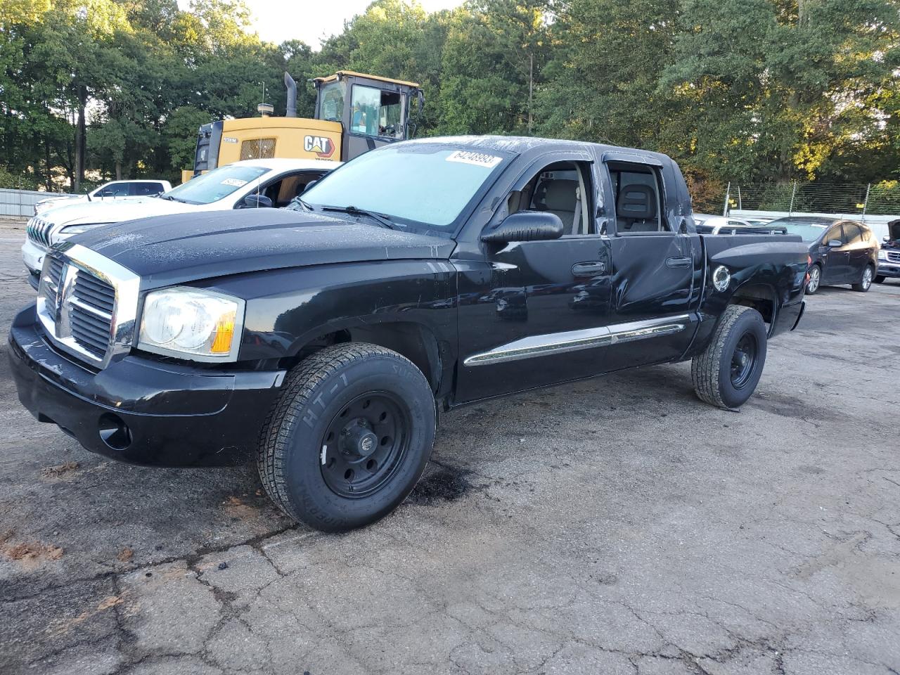 1D7HE48K67S107883 2007 Dodge Dakota Quad Slt