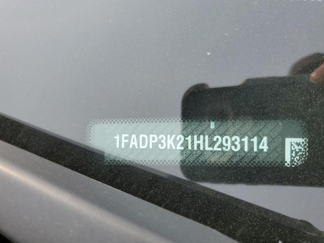 1FADP3K21HL293114 2017 FORD FOCUS, photo no. 12