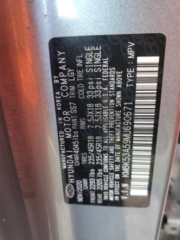 2021 HYUNDAI KONA ULTIM - KM8K53A59MU690671