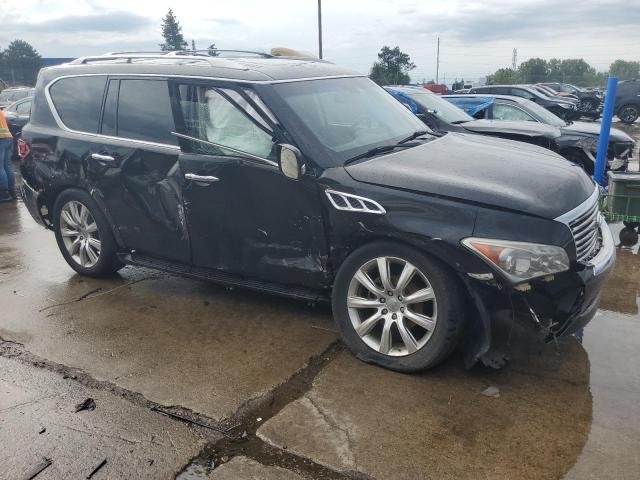 VIN: JN8AZ2NE1D9042564 Auction: COPART Lot: 64847453 Location: MI - DETROIT VIN: JN8AZ2NE1D9042564 INFINITI QX56 2013 BLACK Photo 4