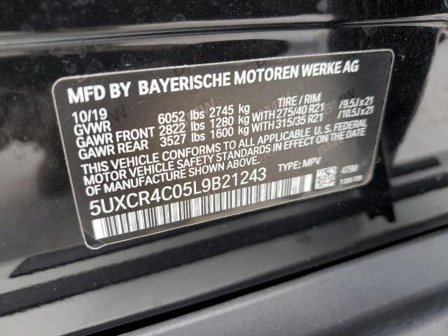 5UXCR4C05L9B21243 2020 BMW X5, photo no. 13