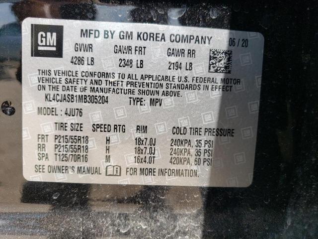 KL4CJASB1MB305204 Buick Encore Preferred