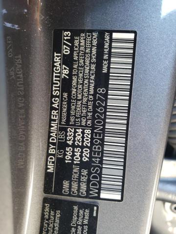 WDDSJ4EB9EN026278 Mercedes-Benz CLA 250