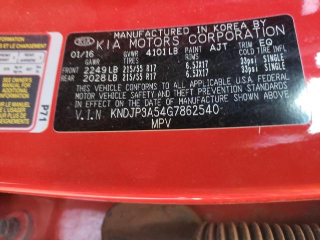 KNDJP3A54G7862540 KIA SOUL +