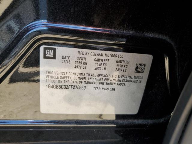 1G4GB5G32FF270550 Buick Lacrosse