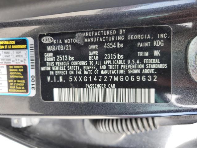 5XXG14J27MG069632 KIA K5 LXS