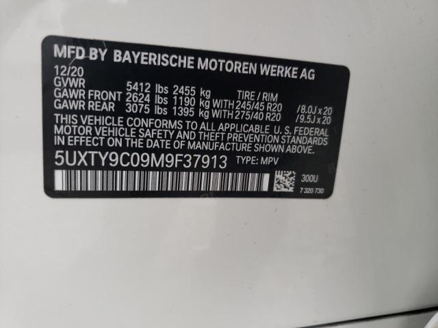 5UXTY9C09M9F37913 BMW X3 Xdrivem40i