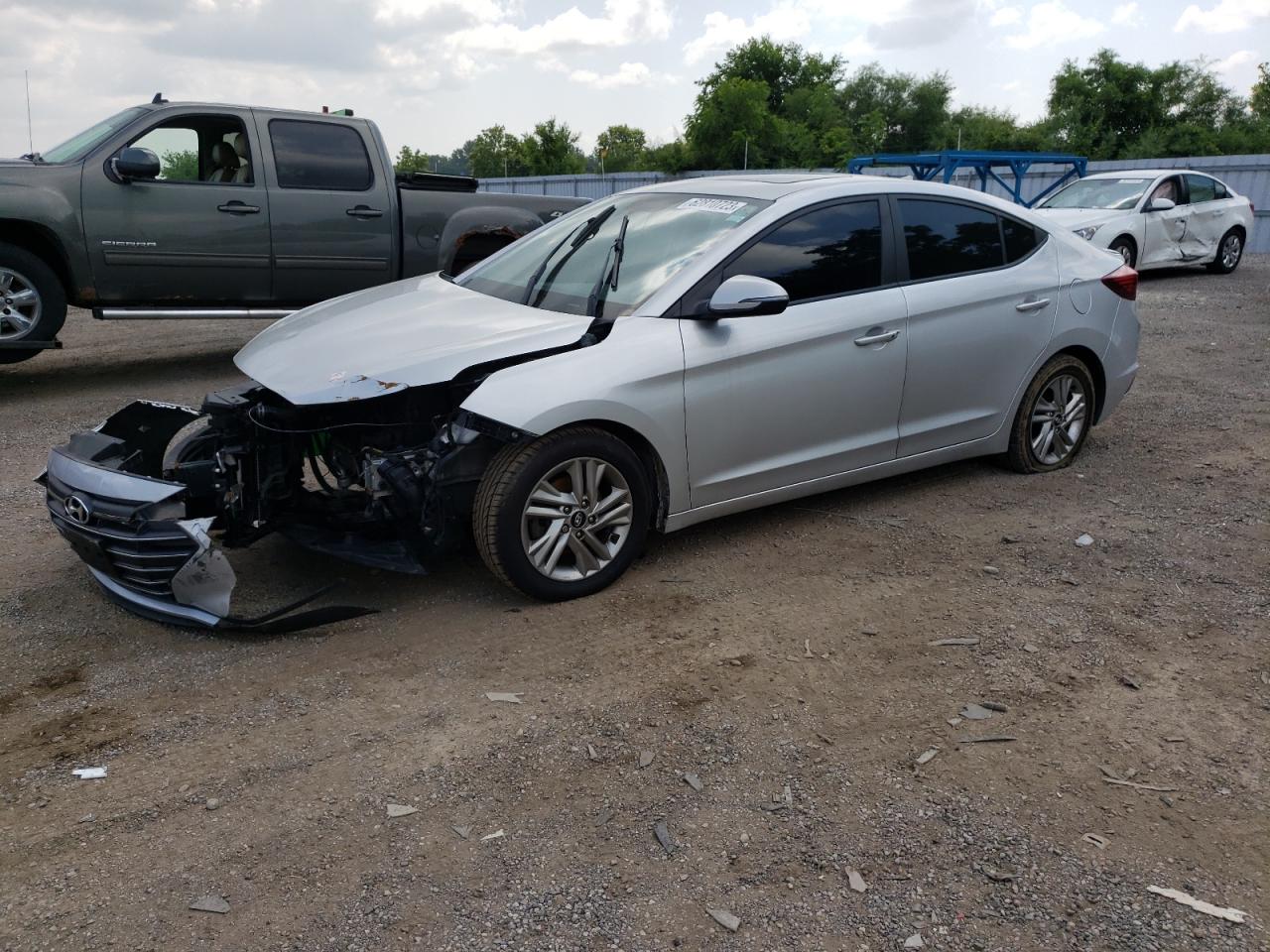 KMHD84LF9KU842778 2019 Hyundai Elantra Sel