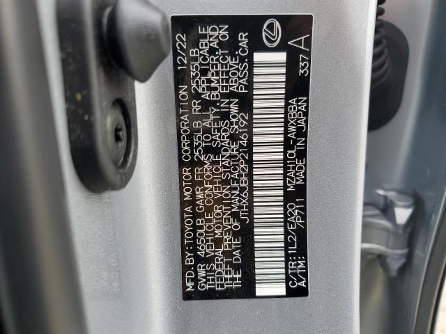 2023 LEXUS UX 250H BA JTHX6JBH2P2146192