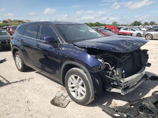 VIN 5TDCZRAH3LS505219 2020 Toyota Highlander, L no.4