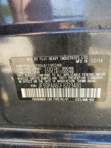 JF1GPAA60F8223481 Subaru Impreza