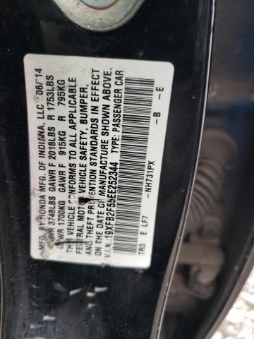 19XFB2F55EE252344 Honda Civic Lx