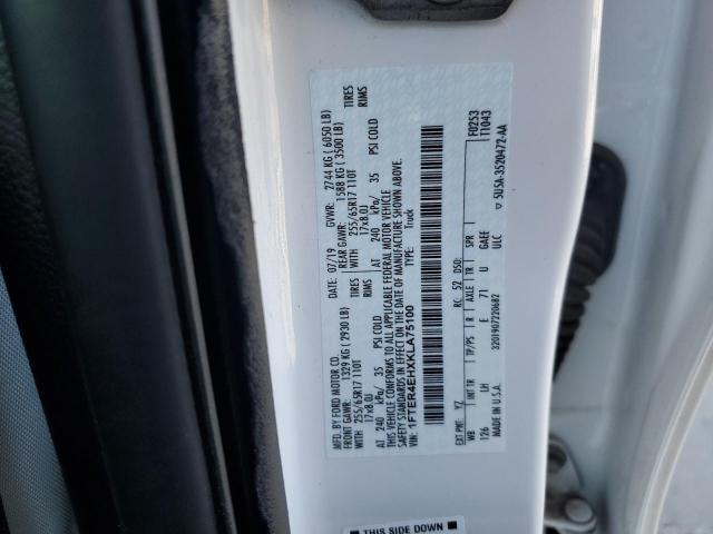 1FTER4EHXKLA75100 Ford RANGER XL