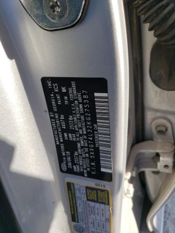5XXGT4L32KG275387 KIA Optima Lx