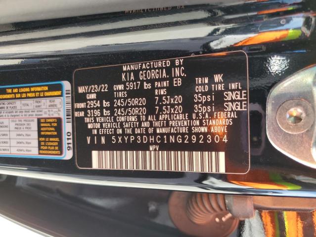 5XYP3DHC1NG292304 KIA Telluride Ex