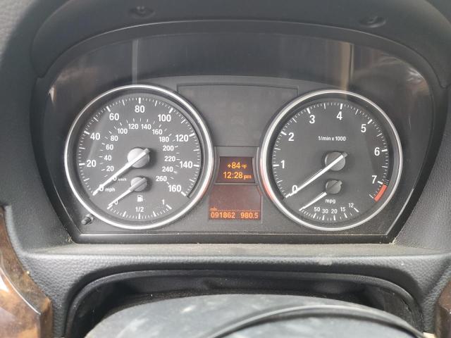 VIN: WBAVA33508KX86049 Auction: COPART Lot: 61779463 Location: CA - MARTINEZ WBAVA33508KX86049 BMW 3 SERIES 2008 GRAY Photo 9