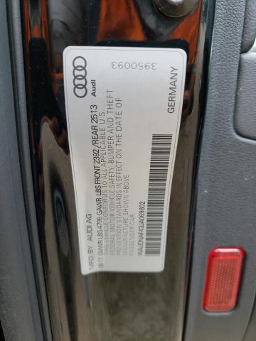 WAUDNAF43JA069602 2018 AUDI A4, photo no. 12