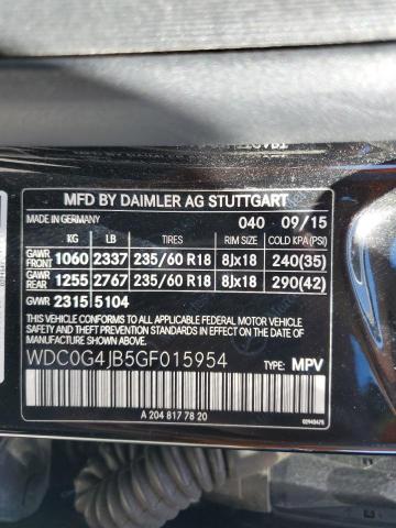 WDC0G4JB5GF015954 Mercedes-Benz GLC 300