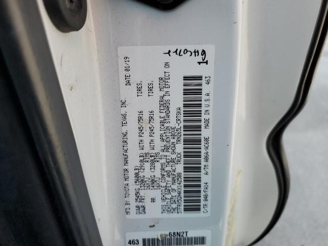 5TFRX5GN4KX142508 Toyota Tacoma ACC 10