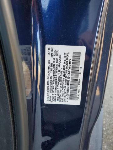 5FNRL5H34GB134063 2016 HONDA ODYSSEY, photo no. 14