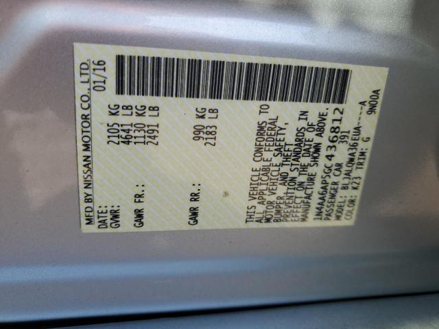 1N4AA6AP5GC436812 Nissan Maxima 3.5s