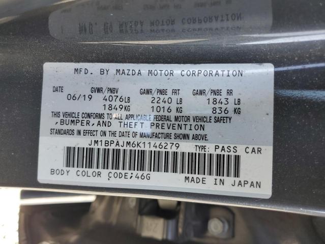 JM1BPAJM6K1146279 Mazda 3  10