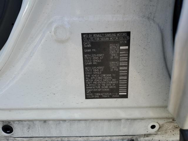 KNMAT2MV1GP720695 Nissan ROGUE S