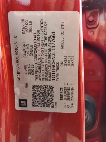 1GTG6CEN3L1177661 GMC CANYON SLE