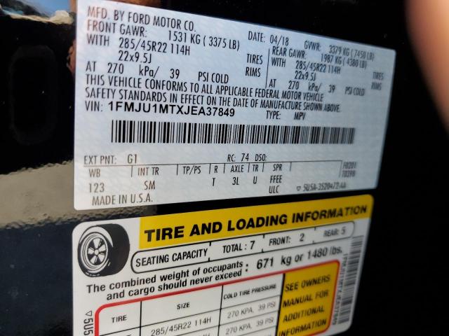1FMJU1MTXJEA37849 Ford Expedition Platinum