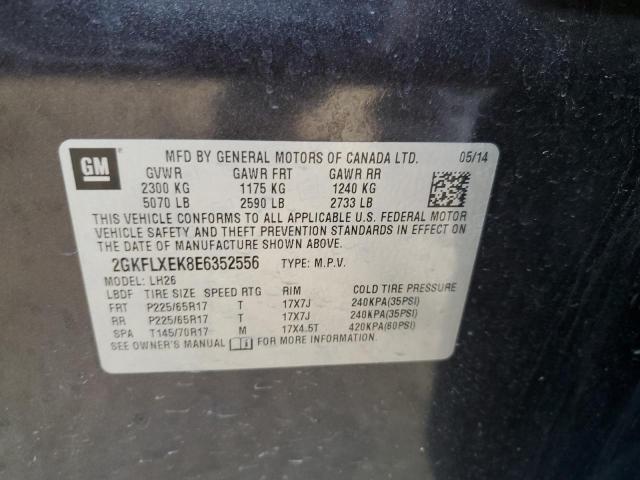 2GKFLXEK8E6352556 GMC Terrain Slt