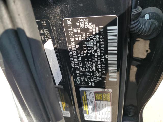 5XYPG4A33JG395541 KIA SORENTO LX