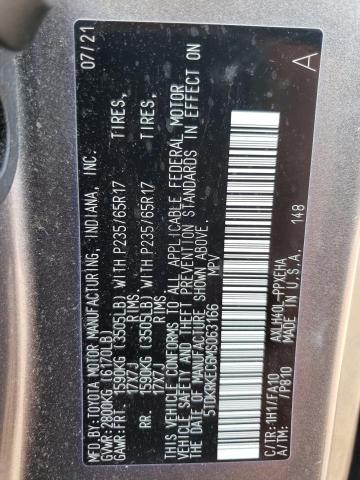 5TDKRKEC6MS063166 Toyota All Models SIENNA LE 13