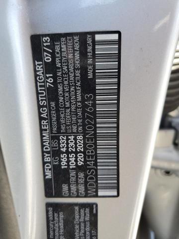 WDDSJ4EB0EN027643 Mercedes-Benz CLA 250