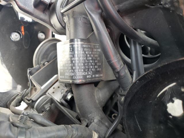 2013 KAWASAKI EX300 A - JKAEX8A13DDA04742