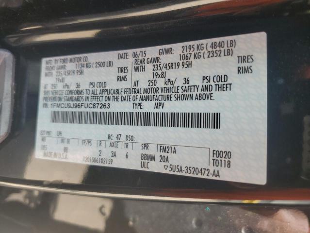 1FMCU9J96FUC87263 Ford Escape Titanium