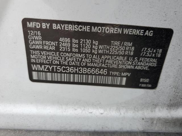 WMZYT5C36H3B66646 Mini Cooper S Countryman All4