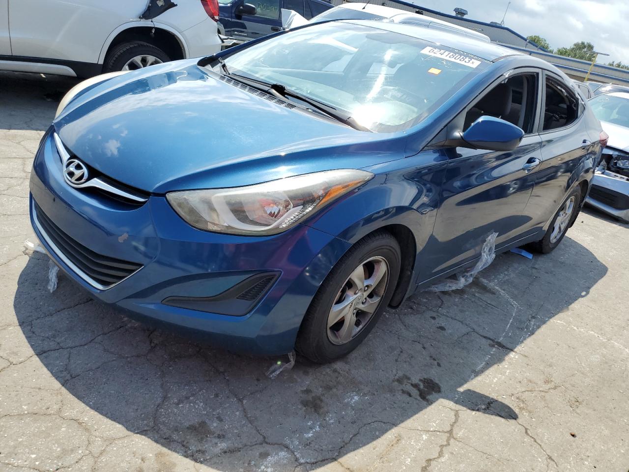 KMHDH4AEXEU162676 2014 Hyundai Elantra Se