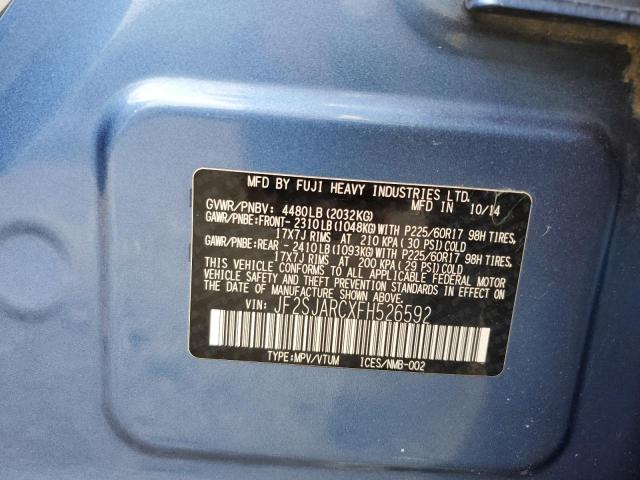 JF2SJARCXFH526592 Subaru Forester 2.5i Limited
