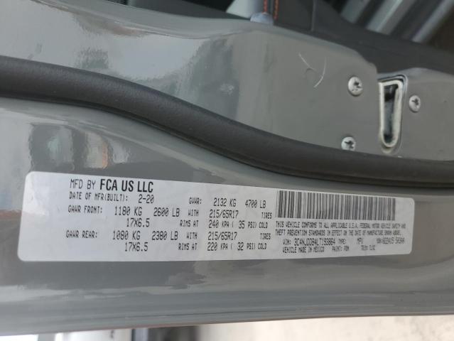 3C4NJDDB4LT193864 Jeep Compass Trailhawk