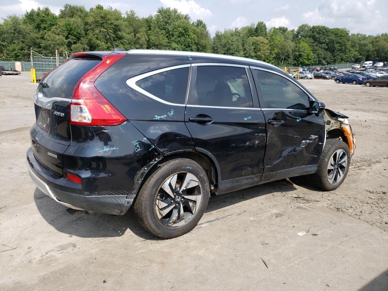 5J6RM4H99FL111170 2015 Honda Cr-V Touring