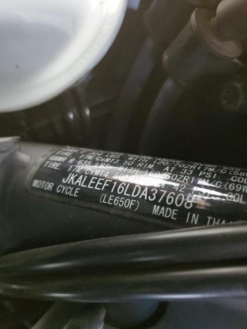 2020 KAWASAKI KLE650 F - JKALEEF16LDA37608