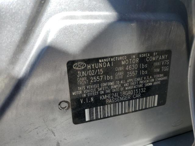KMHE24L18GA015132 Hyundai SONATA HYBRID