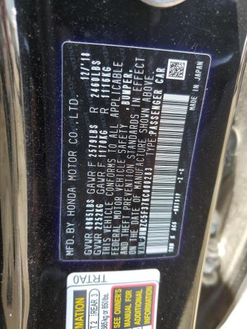 2019 HONDA CLARITY TO - JHMZC5F37KC000283