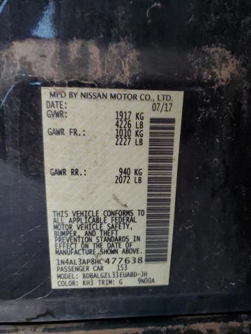 1N4AL3AP8HC477638 Nissan ALTIMA 2.5