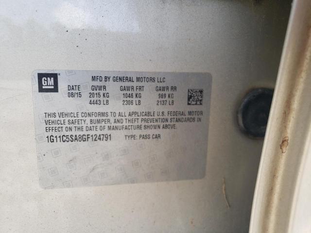 2016 CHEVROLET MALIBU LIM 1G11C5SA8GF124791