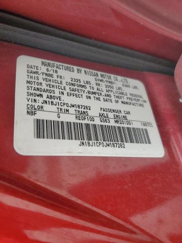 2018 NISSAN ROGUE SPT JN1BJ1CP0JW187262