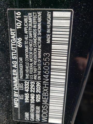 WDDSJ4EBXHN460553 Mercedes-Benz CLA 250